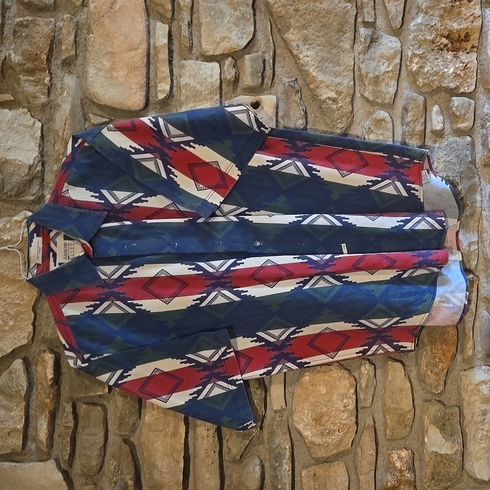 VINTAGE Mens Western Shirt